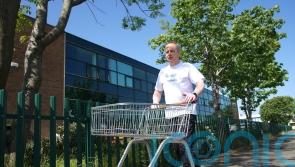 Food bank founder taking shopping trolley on 32km walk to raise cash for service