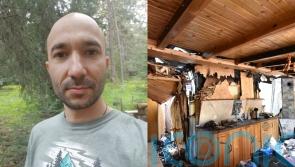 Host whose cottage burned down learning how to rebuild it &lsquo;step by step on the internet&rsquo; as Airbnb refuses to cover bill