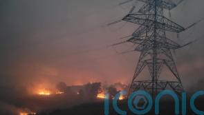 Firefighters injured as wildfire burns in Highlands for third day
