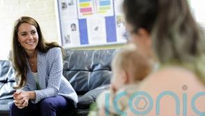 Kate jokes about picking up tips on coping with stress