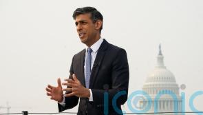 Experts say AI could pose same risks as nuclear war and pandemics, says Sunak