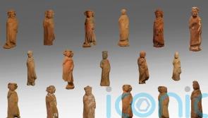 Archaeologists unearth thousands of clay figure offerings left by worshippers