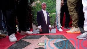 Tupac Shakur’s ‘passion’ remembered at posthumous Walk of Fame ceremony