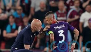 West Ham promise to take action against fans who threw objects onto Prague pitch