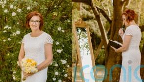 I said my vows into a full-length mirror: Mother of three marries herself after separating from partner of 20 years