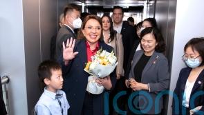 Honduran president visits China after ending ties with Taiwan
