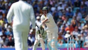 Marnus Labuschagne admits ‘hands just about hanging on’ after bruising Oval test