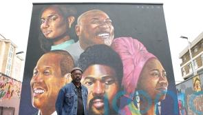 Mural celebrates black blood donors as NHS calls for more in sickle cell fight