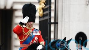 King takes part in first Trooping the Colour ceremony as monarch