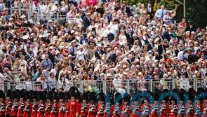 In Pictures: King marks official birthday on horseback for Trooping the Colour
