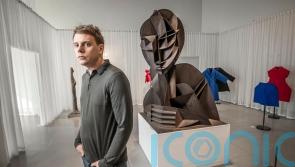 Designer JW Anderson wears Irish rugby top on the runway