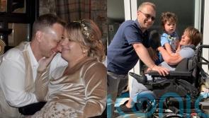 Woman with cerebral palsy who feared she might never become a mum encourages others to adopt after welcoming son home