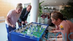 William visits St George’s Park to wish Lionesses good luck ahead of Women’s World Cup
