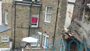 Man describes ‘scary’ moment building nearby in Hackney collapses