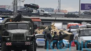 Kremlin tightens security as Wagner Group rebels head towards Moscow