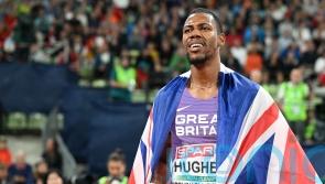 Zharnel Hughes sets new British 100 metres record in New York