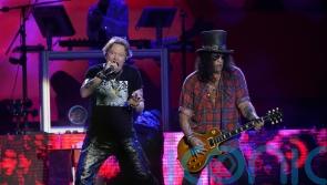 Guns N’ Roses thank fans for invite as they kick off Glastonbury debut