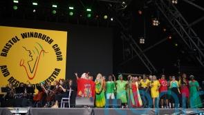 Windrush choir opens Glastonbury main stage in ‘hugely important’ performance