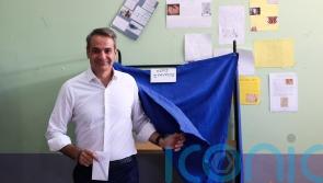 Official projections in Greek election show landslide win for New Democracy party