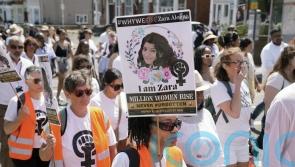 Hundreds gather for vigil to honour murdered law graduate Zara Aleena