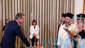 Conservative Kyriakos Mitsotakis sworn in as Greece’s prime minister