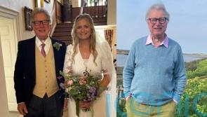 Dad whose voice box was removed due to throat cancer gives speech at daughter’s wedding after learning how to talk again