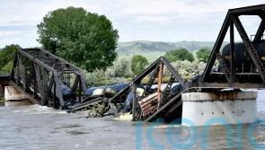 Clean-up begins after train with hazardous load falls into Yellowstone River