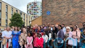 Alexander McQueen honoured with blue plaque in Newham