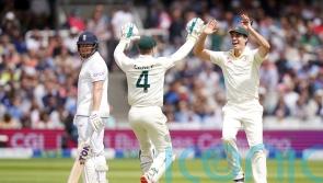 Jonny Bairstow falls in controversial circumstances in England chase
