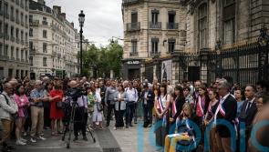 French show solidarity at town halls targeted in riots after police shooting