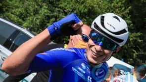 Jasper Philipsen sprints to stage three win as Adam Yates remains in yellow