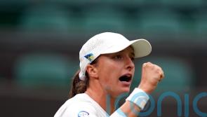 Top seed Iga Swiatek races through first-round match at Wimbledon