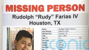 A Texas man who went missing as a teenager in 2015 has been found alive