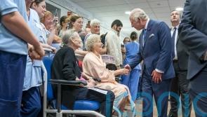 King and Queen celebrate NHS’ 75th birthday
