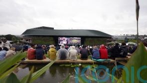 All play stopped on Wimbledon outside courts after consistent deluge on day two
