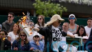 Just Stop Oil protesters arrested after disrupting Wimbledon
