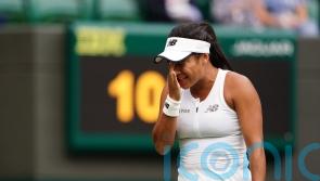 Heather Watson suffers first-round exit against impressive Barbora Krejcikova