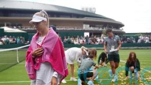 Wimbledon day three: Protesters cause delays as Katie Boulter moves on