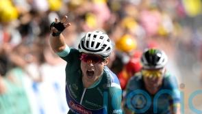 Jasper Philipsen pips Mark Cavendish to claim third stage win of Tour de France