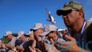 Peace march held in memory of Srebrenica massacre victims