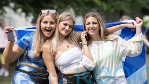 Bride-to-be among revellers arriving for day two of Trnsmt music festival