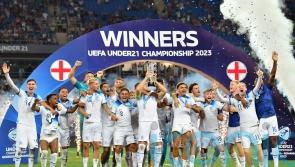 James Trafford’s last-gasp penalty save earns England Under-21s Euro glory