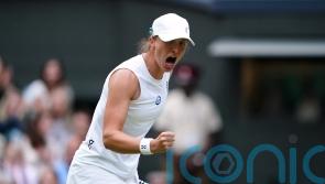 Iga Swiatek saves two match points to reach first Wimbledon quarter-final