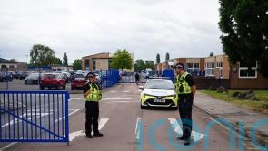 Teenage boy arrested after teacher stabbed at secondary school
