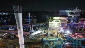 Two dead as road collapses in Bangkok