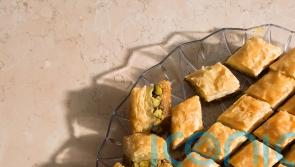 Imad Alarnab&rsquo;s pistachio and walnut baklawa recipe