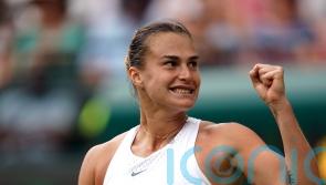 Second seed Aryna Sabalenka sails into Wimbledon semi-finals