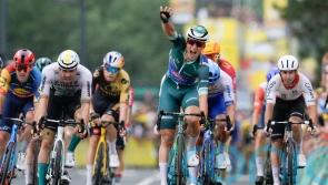 Jasper Philipsen sprints to fourth stage victory at this year’s Tour de France