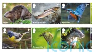 New stamps issued featuring birds, mammals, insects and fish