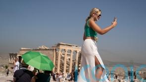 Acropolis closed to tourists temporarily as heatwave grips Greece